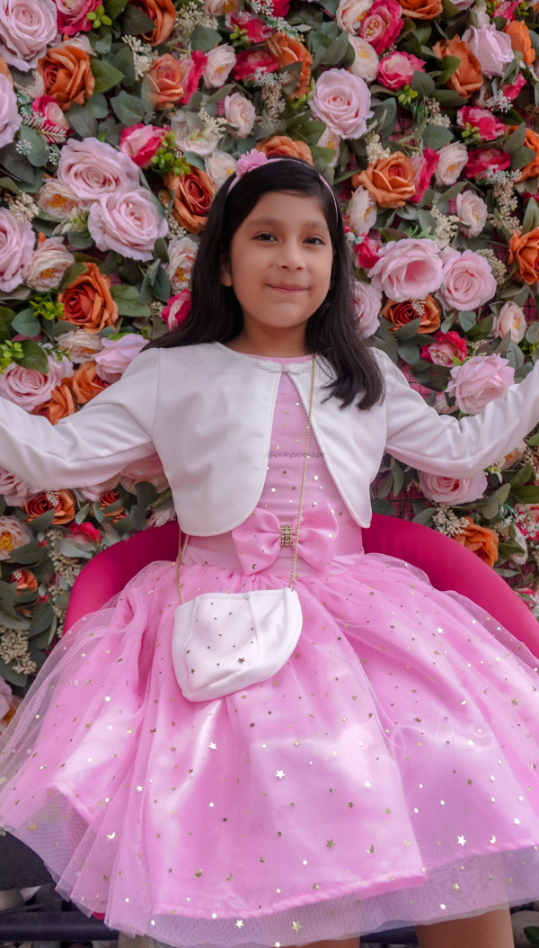 Vestido rosa mágico - Imagen 3